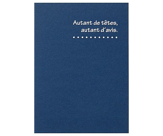 ランスドゥL2面タテ　ネイビー