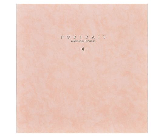 スクエア台紙　NO.2020　2L1面　ピンク