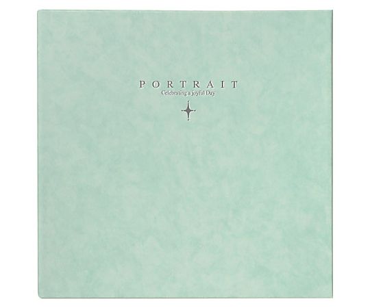 スクエア台紙　NO.2020　2L3面　アクア