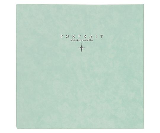 スクエア台紙　NO.2020　2L4面　アクア