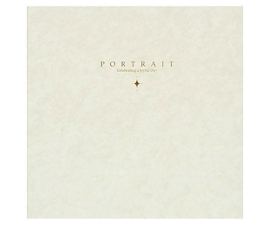 スクエア台紙　NO.2020　6切1面　ホワイト