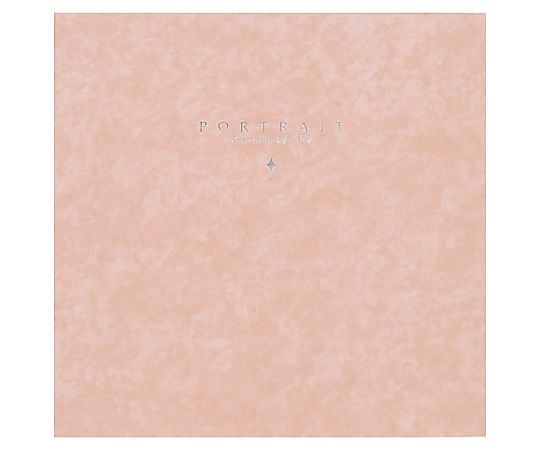 スクエア台紙　NO.2020　6切2面　ピンク