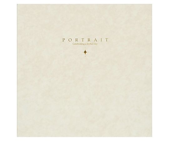 スクエア台紙　NO.2020　6切3面　ホワイト