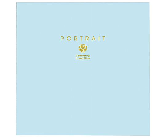 ペーパースクエア台紙NO.1770　L　3面　ブルー