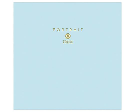 ペーパースクエア台紙NO.1770　6切　2面　ブルー