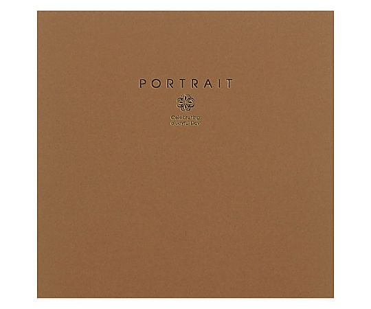 ペーパースクエア台紙NO.1770　6切　2面　ブラウン