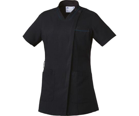 スクラブ【女性用】　ブラック　S