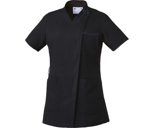 スクラブ【女性用】　ブラック　LL