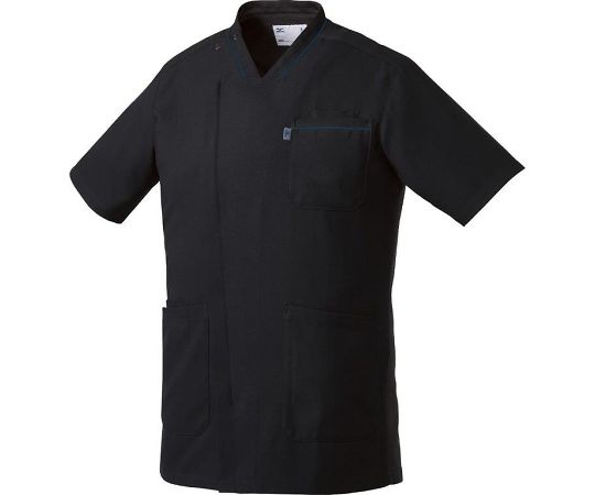 スクラブ【男性用】　ブラック　M