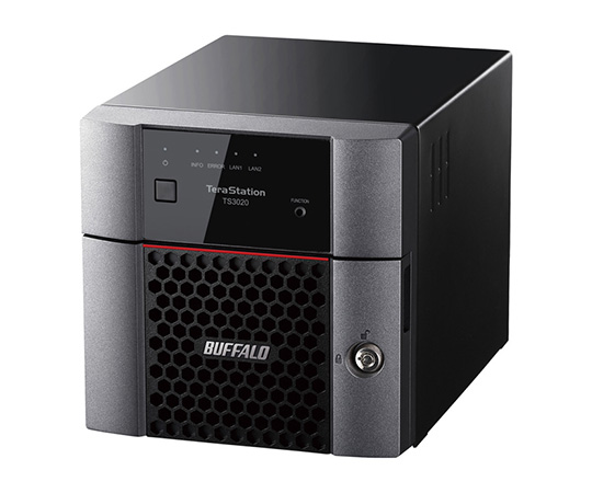 TeraStation　TS3220DNシリーズ　2ベイデスクトップNAS　6TB