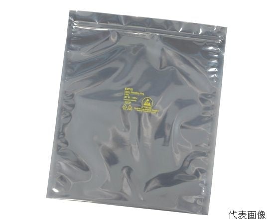 静電袋 SCS1000 12"×18" （305×457） ジップ付き 1セット（100枚入）