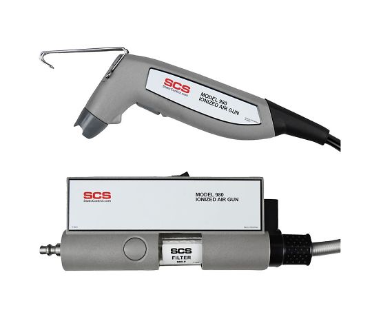 イオナイズドエアガン　120V　ACアダプター付き