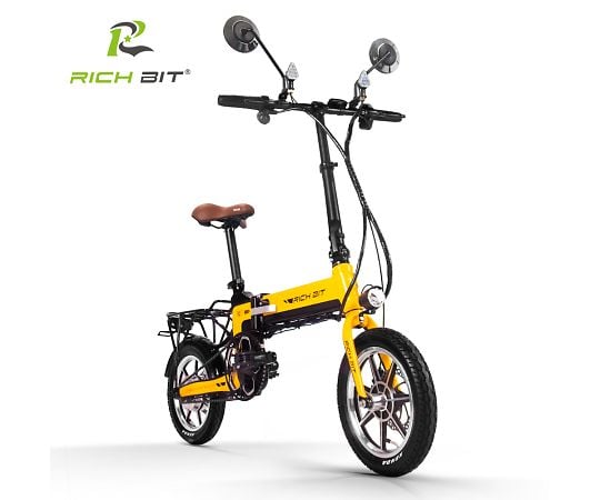 現在受注を停止している商品です］電動ハイブリッドバイク Smart e-Bike（イエロー） RICHBIT TOP619 64-3991-17  【AXEL】 アズワン