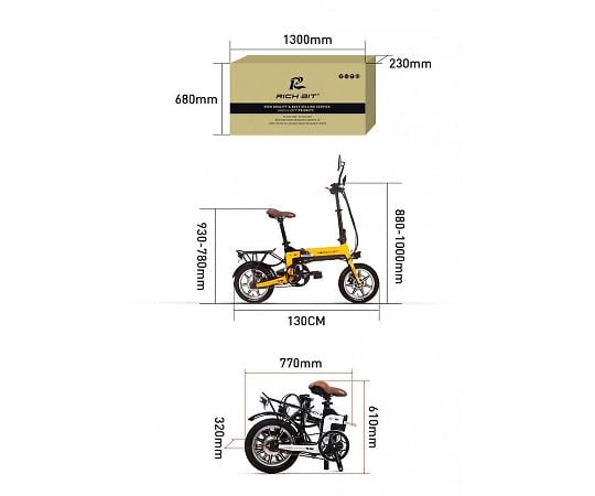 64-3991-18 電動ハイブリッドバイク Smart e-Bike（ホワイト） RICHBIT TOP619 【AXEL】 アズワン