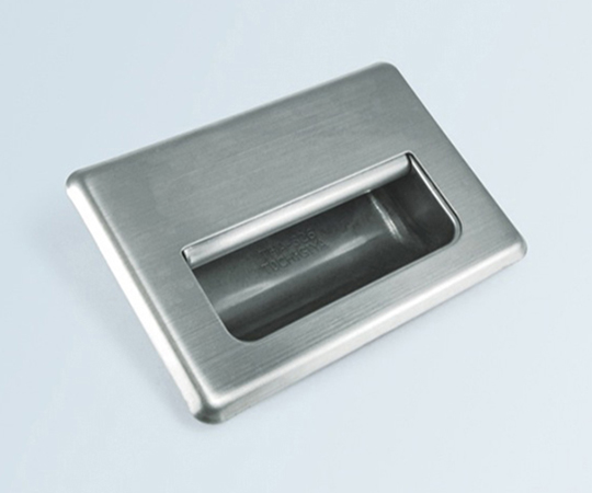 ワンタッチ式ステンレス掘込取手