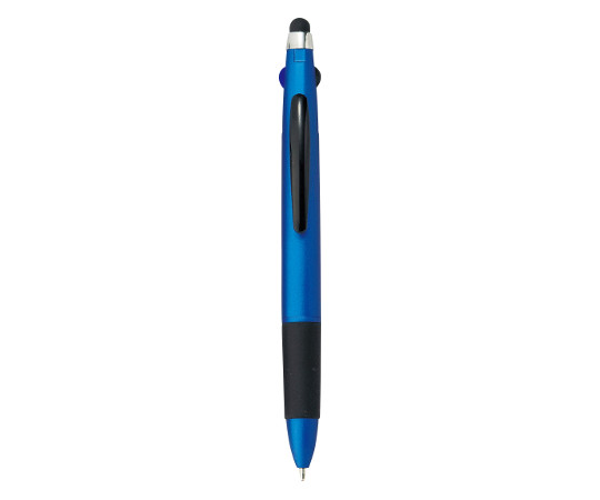 64-4006-24 取扱停止 新発売の 結婚祝い タッチペン付3色ボールペン V010191 ブルー 500本