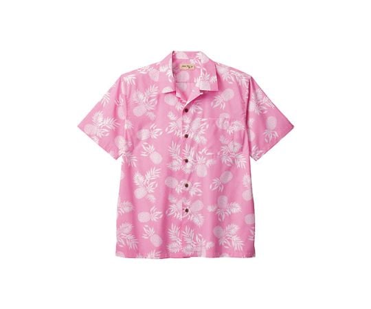 アロハシャツ パイナップル ピンク Fb4546u 9 Face Axel アズワン アロハシャツ パイナップル ピンク Fb4546u 9 Face Axel アズワン