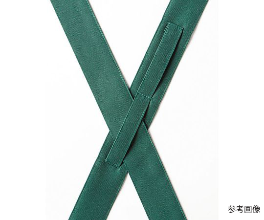 バッククロス胸当てエプロン　ネイビー　フリー　FK7163-8