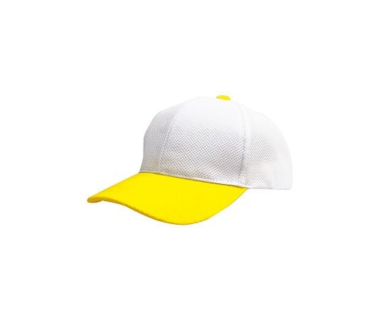 ブリーズキャップ（2トーン）　ホワイト×イエロー　F