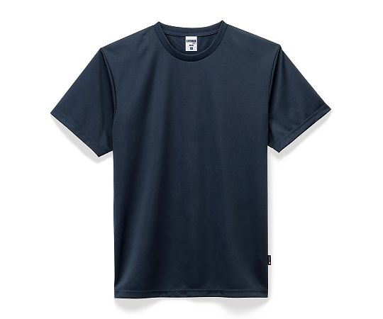 4.3オンスドライTシャツ（ポリジン加工）　ネイビー　150　MS1154-8 150