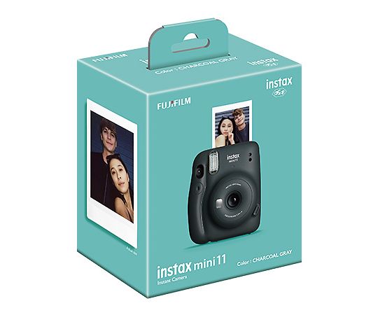 取扱を終了した商品です］チェキ instax mini 11 チャコール 