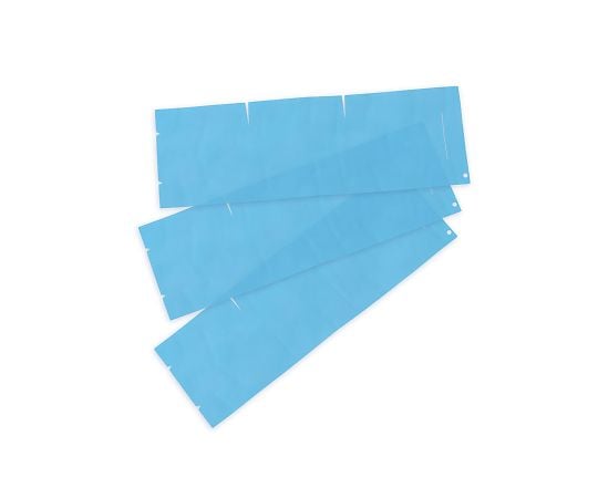 64-4328-16 ネックガードカバー（使い捨てタイプ）ブルー 250枚 （50枚/袋×5袋入） NG-CVD