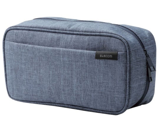 ガジェットポーチ　オーガナイズポーチ　ストレージタイプ　ネイビー