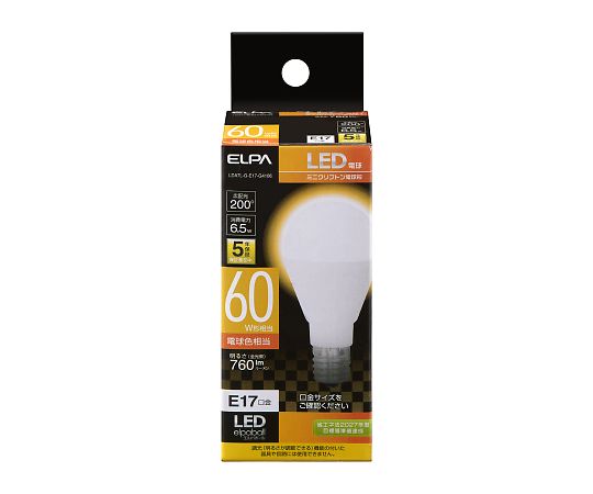 LED電球　ミニクリプトン形　LDA7L-G-E17-G4106