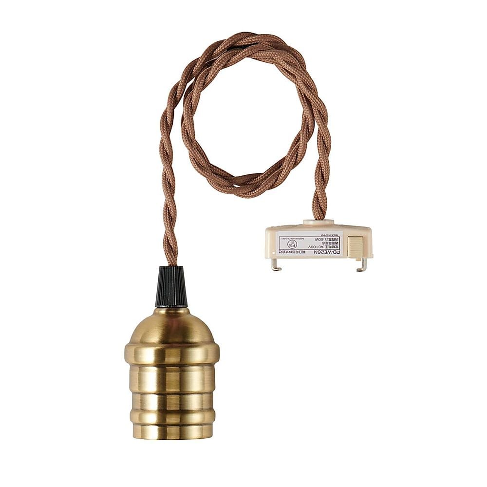 ペンダントソケット　真鍮調