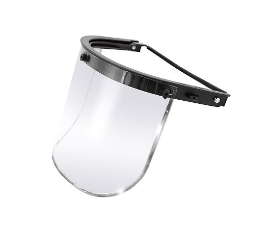 ヘルメット取付用フェイスプロテクター　アルミ強化型　24枚入