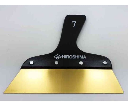 プロユースセラミックコート地ベラ　1.2mm厚　7寸