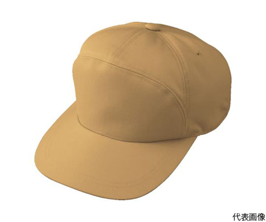 64-4417-11 丸ワイド型帽子A-1766 2キャメルBE L A-1766-2-L
