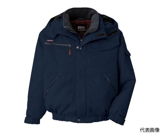 64-4421-98 防寒ブルゾンA-2760 31 ナイト EL A-2760-31-EL