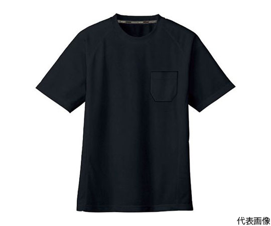 半袖TシャツAS-657　13　ブラックLL