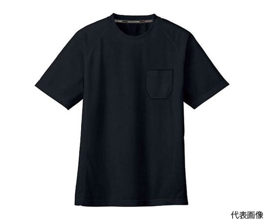 半袖TシャツAS-657　13　ブラックM
