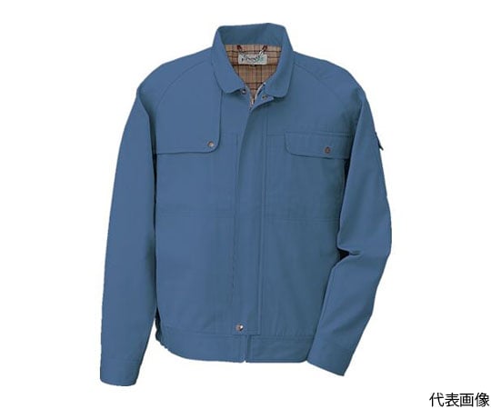 ブルゾンP-4490　6　Eブルー　M