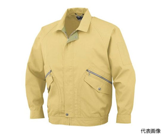 長袖ブルゾンP-8891　4マスタード　EL