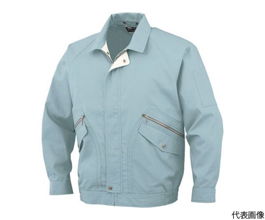長袖ブルゾンP-8891　6ブルー　EL