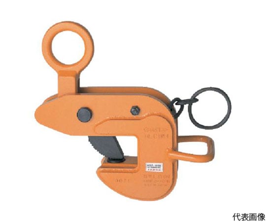 横吊クランプ（ロックハンドル式）十字・平目仕様　容量：7.0ton　クランプ範囲：10～70mm