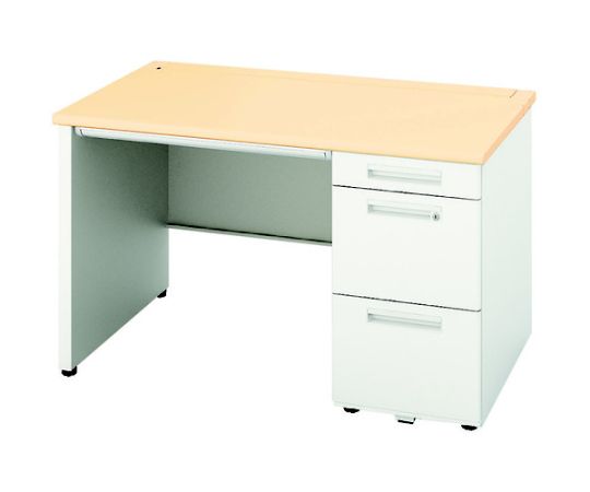 片袖デスク（ロングレール仕様 XEHH127HP-WS - as kitchen（アズキッチン）