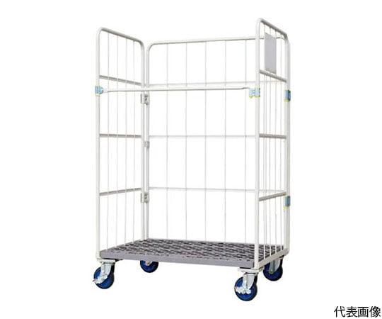 床板プラスチック製カゴ車　1150×800×1700