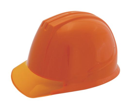 エアライト搭載ヘルメット（高通気タイプ・PC製・透明ひさし型）