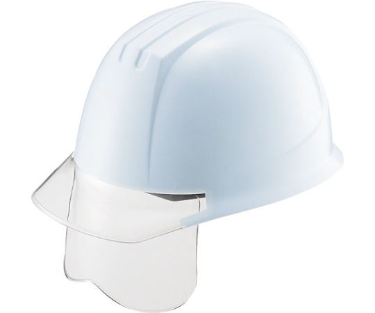 エアライト搭載シールド面付ヘルメット　帽体色　ホワイト