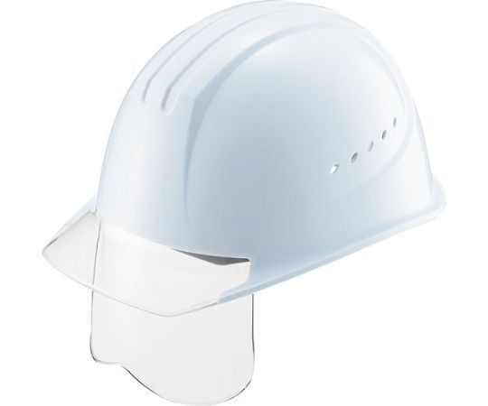 エアライト搭載シールド面付ヘルメット　帽体色　ホワイト