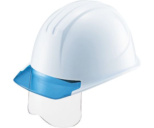 エアライト搭載シールド面付ヘルメット　帽体色　ホワイト