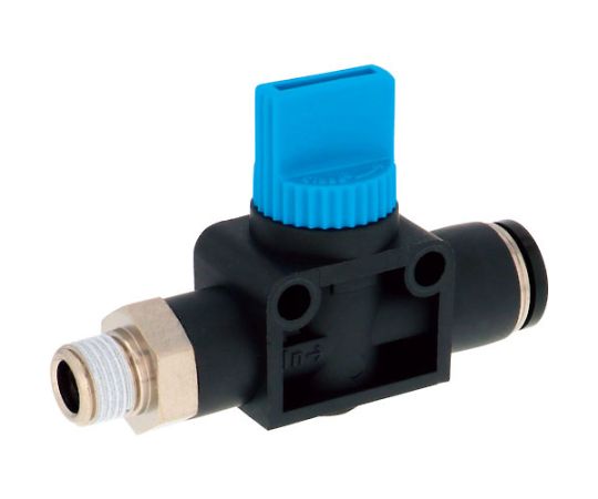 ハンドバルブ ストレートB3方弁チューブR1/8出力8