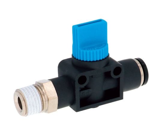 ハンドバルブ　ストレートB2方弁チューブR1/4出力8