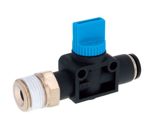 ハンドバルブ　ストレートB3方弁チューブR3/8出力8