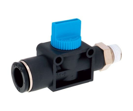 ハンドバルブ　ストレートA3方弁チューブ12出力R1/4