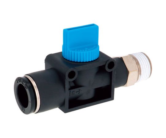 ハンドバルブ　ストレートA3方弁チューブ12出力R3/8